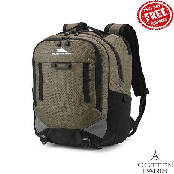 Litmus Backpack Olive Women's Bag - Picture 3 of 5